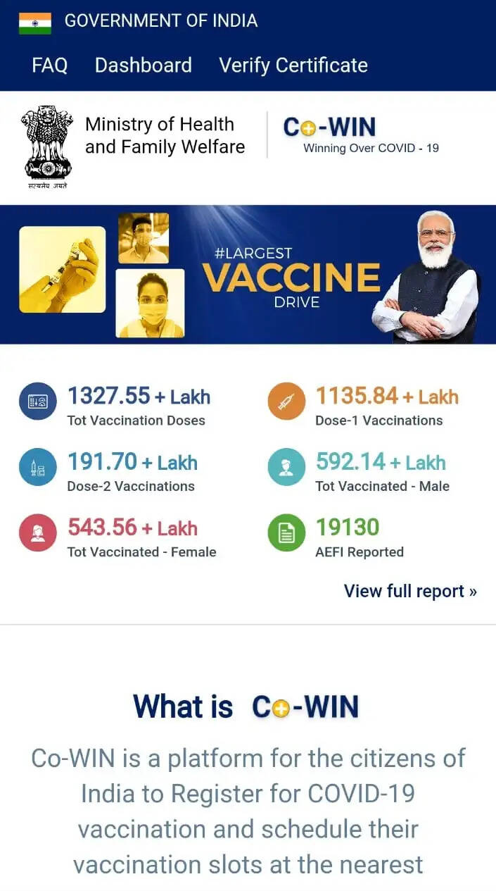 കൊവിഡ് വാക്സിൻ എടുക്കാൻ ഓൺലൈനിൽ എങ്ങനെ രജിസ്റ്റർ ചെയ്യാം