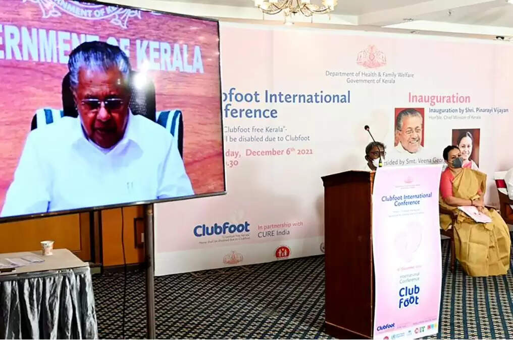 ക്ലബ്ഫൂട്ട് നേരത്തെ കണ്ടെത്തി ചികിത്സിച്ചാല്‍ ആശ്വാസമാകും: മുഖ്യമന്ത്രി